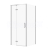 Cersanit Larga set C98 rohový sprchový kút 80x90x195 cm Krídlové dvere Číre/Chróm Ľavé