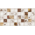 Egibi 3D PVC umývateľná mozaiková dlažba espresso 964 x 484 cm