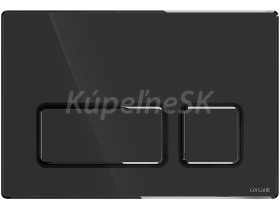 Cersanit Block Tlačítko pre mechanický podomietkový systém Gun Metal lesklé
