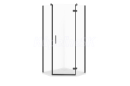Cersanit Jota set B778 sprch.kút 5-uholníkový 90x90x195cm Číre/Čierna Prav+vanič Tako Biel