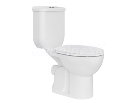 Creavit SEDEF kombi WC s integrovanou bidetovou sprškou vrátane nádržky, zadný odpad