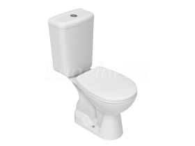 Creavit PITTA kombi WC s integrovanou bidetovou sprškou, spodný odpad