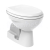 Creavit STANDARD samostatne stojace WC s integrovanou bidetovou sprškou, spodný odpad