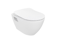 Creavit TERRA závesné WC s bidetovou sprškou, rimless, biela