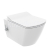 Creavit ELEGANT závesné WC s bidetovou sprškou a integrovaným ventilom rimless, biela