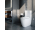 Creavit FREE WC- kombi set univerzálny odpad rimless biela