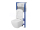 Cersanit set C203 podomiet pneumatický modul a WC závesné Zen Pro Square Vortex a sed. SC