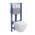 Cersanit set C208 podomiet mechanický modul a WC závesné Larga Pro Oval Vortex a sed. SC