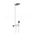 Hansgrohe Pulsify S - Sprchový set s termostatom, priemer 26 cm, 3 prúdy, EcoSmart, chróm