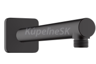 Hansgrohe Vernis Shape - Sprchové rameno 24 cm, matná čierna 26405670