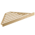 Hansgrohe AddStoris - Polička rohová, kefovaný bronz 41741140