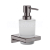 Hansgrohe AddStoris - Dávkovač mydla s držiakom, matné sklo/kefovaný čierny chróm 41745340
