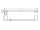Hansgrohe AddStoris - Držiak uterákov, dĺžka 65 cm, matná biela 41747700