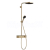 Hansgrohe Pulsify S-Sprchový set s termostatom, priemer 26cm, 3 prúdy,kefovaný bronz
