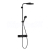 Hansgrohe Pulsify S-Sprchový set s termostatom, priemer 26cm,3 rúdy,EcoSmart,matná čierna