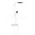 Hansgrohe Pulsify S-Sprchový set s termostatom, priemer 26cm,3 prúdy,EcoSmart,matná biela