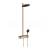 Hansgrohe Pulsify S-Sprchový set s termostatom, priemer 26cm,3 prúdy,EcoSmart,kefova.bronz