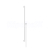 Hansgrohe Unica - Sprchová tyč 95 cm, so sprchovou hadicou, matná biela 24403700