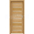 INVADO SET Rámové dvere LINEA FORTE 5 presklené, fólia, Dub Európsky B639 a zárubeň