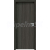INVADO SET Rámové dvere NORMA DECOR 1 plné, fólia, Dub Popolavý B598+zárubeň