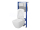 Cersanit set C27 podomietkový pneumatický modul a WC závesné Virgo CleanOn so sedátkom SC