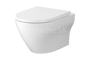 Cersanit set C201 WC závesné Larga Pro Oval Vortex so sedátkom Slim SoftClose Biele