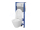 Cersanit set C14 podomietkový mechanický modul a WC závesné City Oval CleanOn so sedát SC