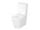 Cersanit set 929 kombi WC Bonica Pro Oval Compact Tornado so sedátkom Slim SC EO Duroplast