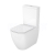 Cersanit set 931 kombi WC Remo Pro Square Compact Tornado so sedátkom Slim SC EO Duroplast