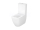 Cersanit set 931 kombi WC Remo Pro Square Compact Tornado so sedátkom Slim SC EO Duroplast