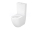 Cersanit set 931 kombi WC Remo Pro Oval Compact Tornado so sedátkom Slim SC EO Duroplast