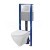 Cersanit set B995 podom mechan modul a WC záv Mille CleanOn so sed SC a tlač Presto II Chr