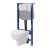 Cersanit set C40 podomietkový mechanický modul a WC závesné Parva CleanOn so sedátkom SC