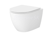Cersanit set C952 závesné WC Lider Pro Oval Mito Tornado so sedátkom SoftClose Biely