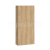 Cersanit Atrato bočná spodná 2-dverová skrinka 56x22,2x120 cm Dub Hikory