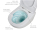 Hopa set závesné WC ELL-Twist Flush Tornado so sedátkom Soft-Close EasyOff Biele