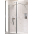HOPA LAGOS CHROM NEW 200 Walk-in sprchový kút s otočným panelom 100 cm sklo Číre a vzpera