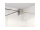HOPA LAGOS CHROM NEW 200 Walk-in sprchový kút s otočným panelom 110 cm sklo Číre a vzpera