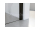 HOPA LAGOS BLACK NEW 200 Walk-in sprchový kút s otočným panelom 120 cm sklo Číre a vzpera