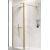 HOPA LAGOS GOLD NEW 200 Walk-in sprchový kút s otočným panelom 90 cm sklo Číre a vzpera