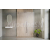 BESCO AVEO DUE Walk-In sprchový kút 120x195 cm sklo Číre profil Chróm 2x vzpera