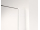 HOPA LAGOS WHITE NEW 200 Walk-in sprchový kút šírka 110 cm sklo Frost a vzpera
