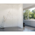 HOPA LAGOS WHITE NEW 200 Walk-in sprchový kút šírka 150 cm sklo Frost a vzpera