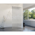 HOPA LAGOS WHITE NEW 200 Walk-in sprchový kút šírka 130 cm sklo Flutted a vzpera
