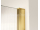 HOPA LAGOS GOLD NEW 200 Walk-in sprchový kút šírka 110 cm sklo Flutted a vzpera