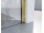 HOPA LAGOS GOLD NEW 200 Walk-in sprchový kút šírka 130 cm sklo Flutted a vzpera
