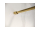 HOPA LAGOS GOLD NEW 200 Walk-in sprchový kút šírka 140 cm sklo Flutted a vzpera