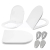 REA Carter WC sedátko SoftClose EasyOff Duroplat Biele