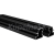 PolysanEASY BLACK set vodorovných spojovacích profilov pivotových dverí 1900mm