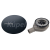 Polysan MIRAI vaničkový sifón, priemer 90mm, DN40, krytka gun metal
